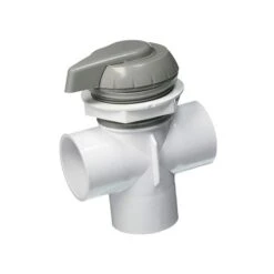 2 Inch Water Diverter Black -Topzwembad 2 inch water diverter black 2