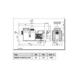 Pomp Speck Badu Profi Eco VS (38m³/h) -Topzwembad pomp speck badu profi eco vs 3