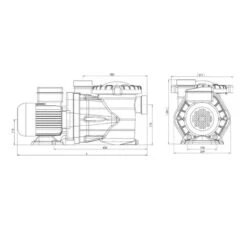 PPG Zwembadpomp 11 M³/h (230 V) -Topzwembad ppg zwembadpomp 11 230 v 5