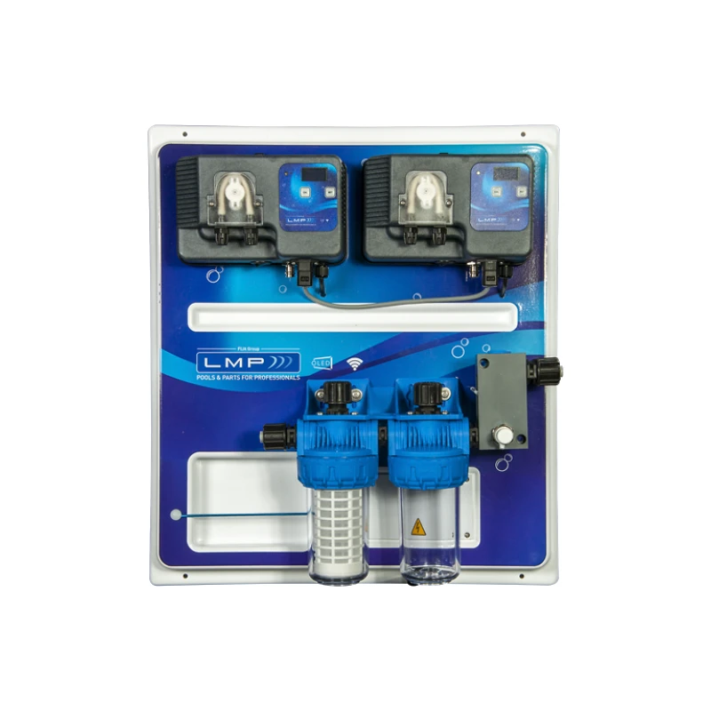 Zwembad Chloor En PH-regeling Op Paneel 3 Zwembad Chloor En PH-regeling Op Paneel