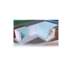 Zwembad Snelbouwblok XXL Set Voor Een Zwembad 4x8x1,5 Meter