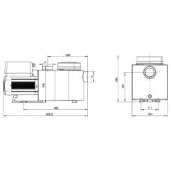 Zwembadpomp Inversilence Inverpro 32 M³/h -Topzwembad zwembadpomp inversilence inverpro 32 mh 2